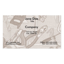 Tools Business Card