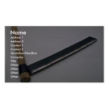 Tools of Trade- Froe axe Business Card Template