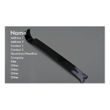 Tools of Trade- Pry bar Business Card Templates