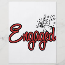 ToonDoveEngagedRed Flyer Design