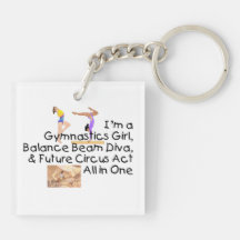 TOP Gymnastics All in One Acrylic Key Chains