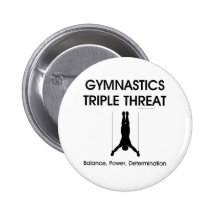 TOP Gymnastics Triple Threat (Men's) Buttons