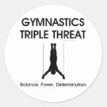 TOP Gymnastics Triple Threat (Men's) Stickers