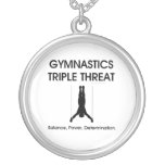 TOP Gymnastics Triple Threat Personalized Necklace
