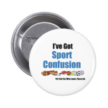 TOP Sport Confusion Pinback Button