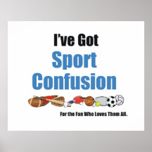 TOP Sport Confusion Print
