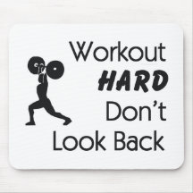 TOP Workout Hard Mouse Mats