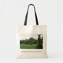 Topiary Garden, Longwood Gardens, Pennsylvania Canvas Bag