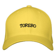 TORERO EMBROIDERED BASEBALL CAPS