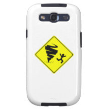 Tornado Warning Sign Samsung Galaxy S3 Cover