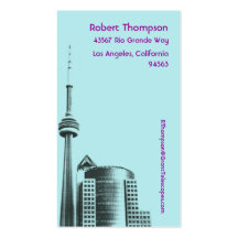 Toronto Business or Personal Card Business Card Template