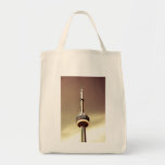 Toronto CN tower tote Canvas Bags