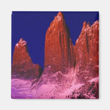 Torres Del Paine, Patagonia Fridge Magnet