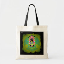 Totable Art by Metaphorphosis ~ namaste ~ Canvas Bag