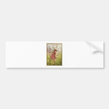 Totter-Grass Fairy Bumper Stickers