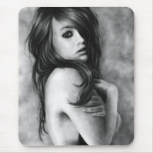 Touch of frailty Mousepad