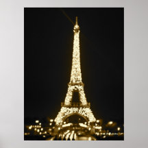 tour eiffel poster