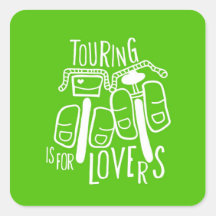 Touring is for Lovers - Sheet of 20 Stickers