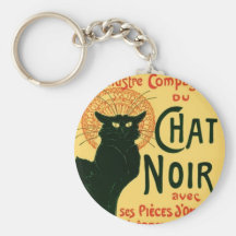 Tournée du Chat Noir, Theophile Steinlen Keychains