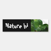 towards the light bumper sticker
