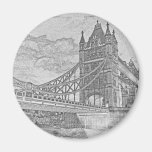 Tower Bridge Art Fridge Magnets