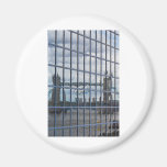 Tower Bridge reflection Fridge Magnets