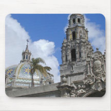 Tower Domes Clouds Sky Mousemat