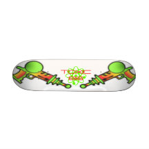 TOXIC 86- Ray-gun deck Skate Boards