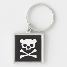 TOXIC TEDDY KEY CHAINS
