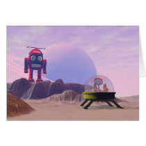 Toy Moon Walker Scene Card cards