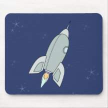 toy rocket mousepad