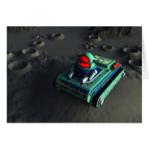 Toy Space Tank 2 Card cards