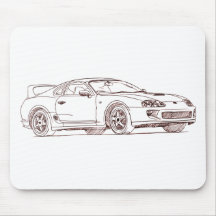 Toy Supra 1996 sketch Mousemats