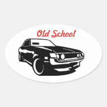 Toyota Celica Old School Stickers