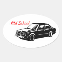 toyota corolla Te31 Old School Stickers