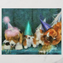 Toys - Let's get this party started Personalized Flyer