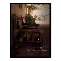 traditional chair post cards
