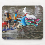 Traditional Dragon Boat Racing Down the River Mousemats