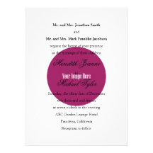 Traditional Wording (Both Parents Hosting) Personalized Announcement