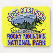 Trail Ridge Road Rocky Mountain National Park Mousepad