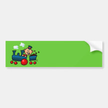 Train Bumper Stickers