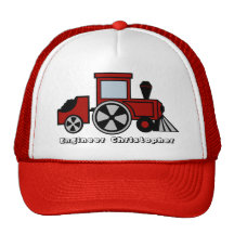 Train Engineer Trucker Hats