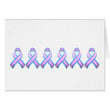 Trans Awareness Ribbon Card