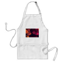 Translucent red-orange wisps aprons