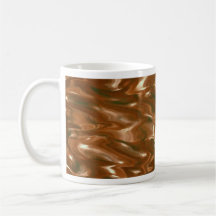Translucent textured glass bottle coffee mug
