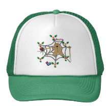 Trapped Gingerbread Trucker Hats