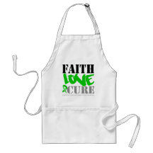 Traumatic Brain Injury Faith Love Cure Aprons