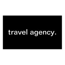 Travel Agency Business Card Template
