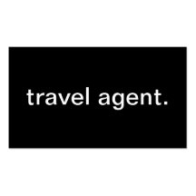 Travel Agent Business Card Templates