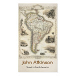 travel in south America business card
